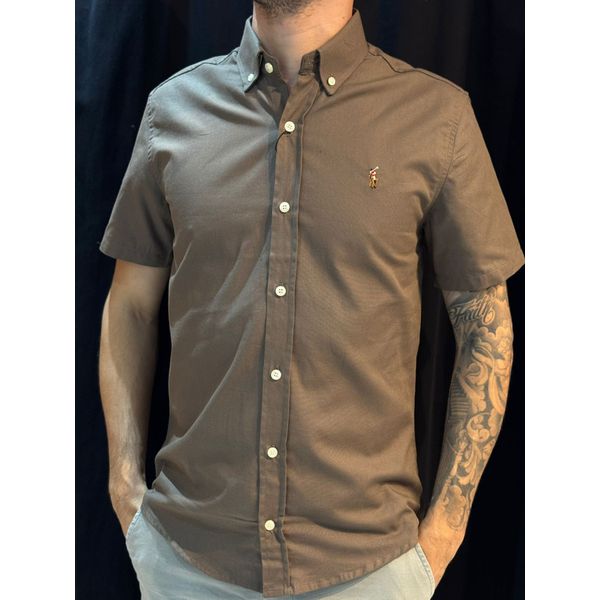 Camisa Social Ralph - Marrom
