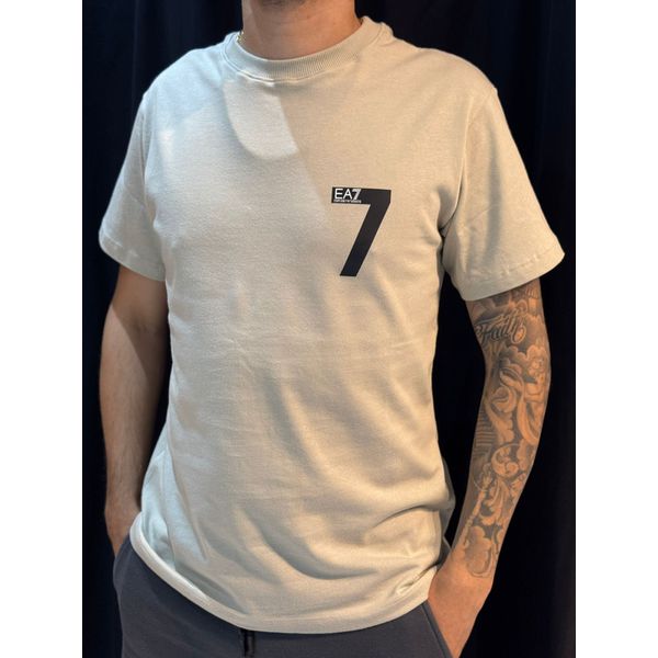 Camiseta Peruana EA7 - Bege