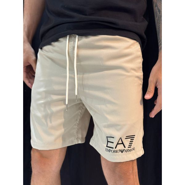 Short Premium EA7 - Bege