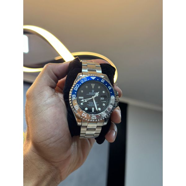 Relógio Rolex - Prata/Preto