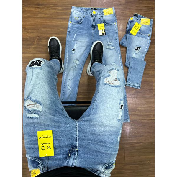 Calça Jeans Jogador 
