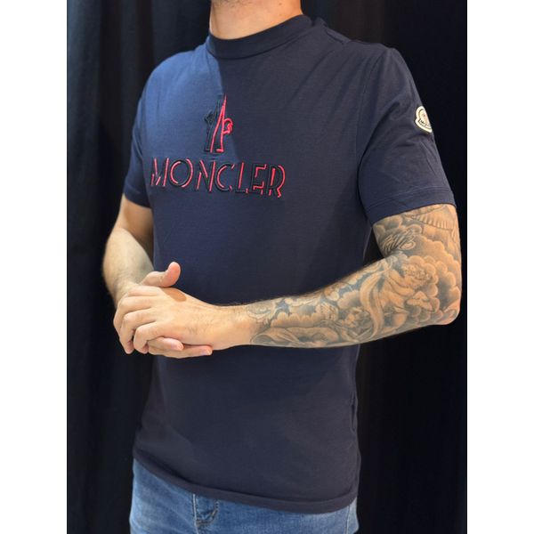 Camiseta Peruana Moncler - Azul