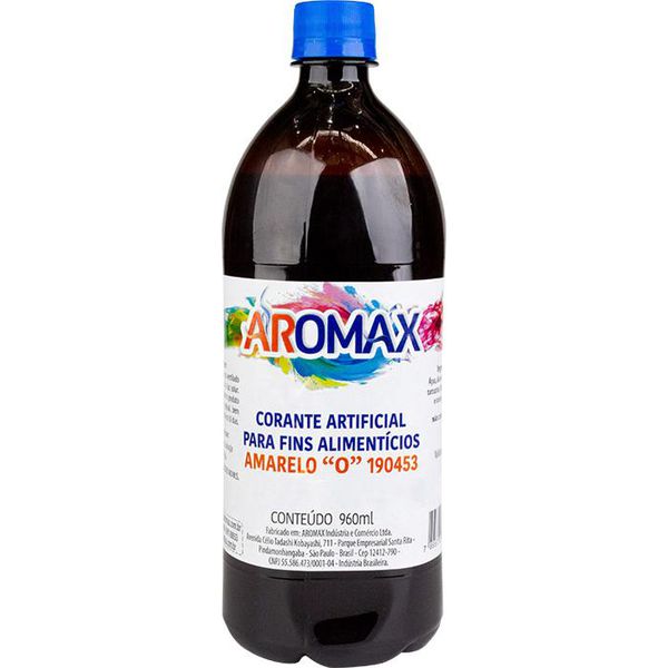 CORANTE AMARELO O 960ML AROMAX