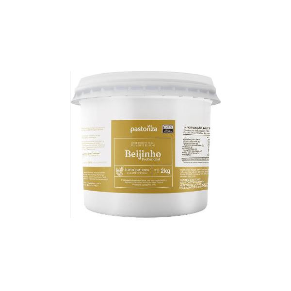 MASSA DE BEIJINHO 2KG PASTORIZA