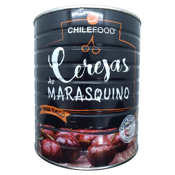 CEREJA PICADA AO MARRASQUINO CHILEFOOD 2,4KG