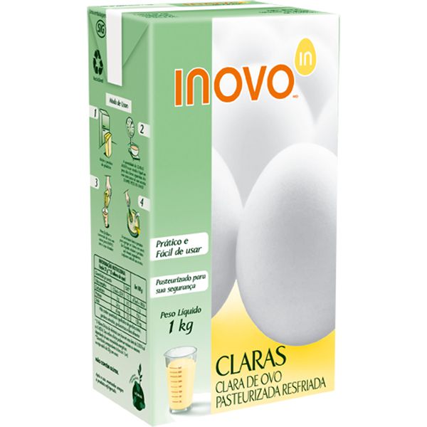 CLARA DE OVO PAST RESFRIADO INOVO