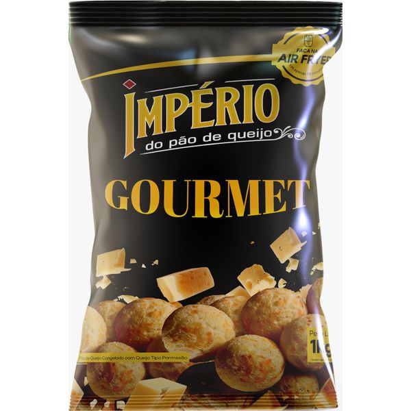 PAO DE QUEIJO GOURMET 25GR PCTE 1KG IMPERIO MASSA