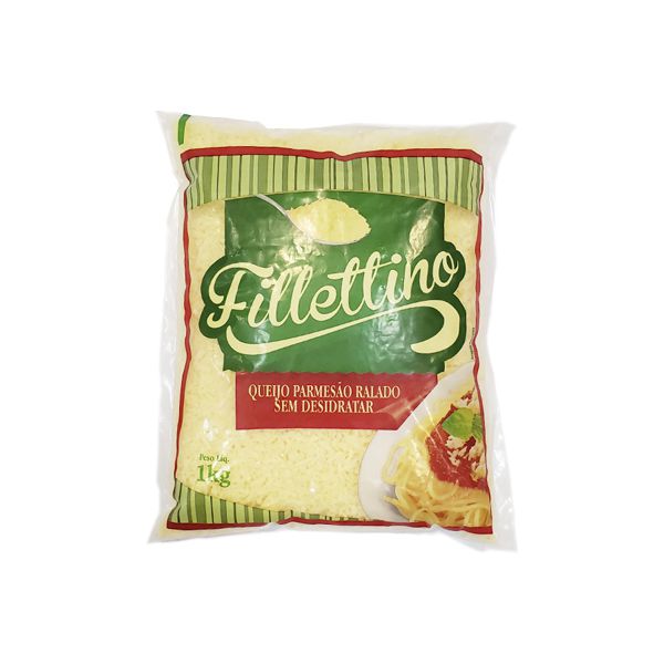  QUEIJO PARMESAO RALADO FILLETTINO 1KG
