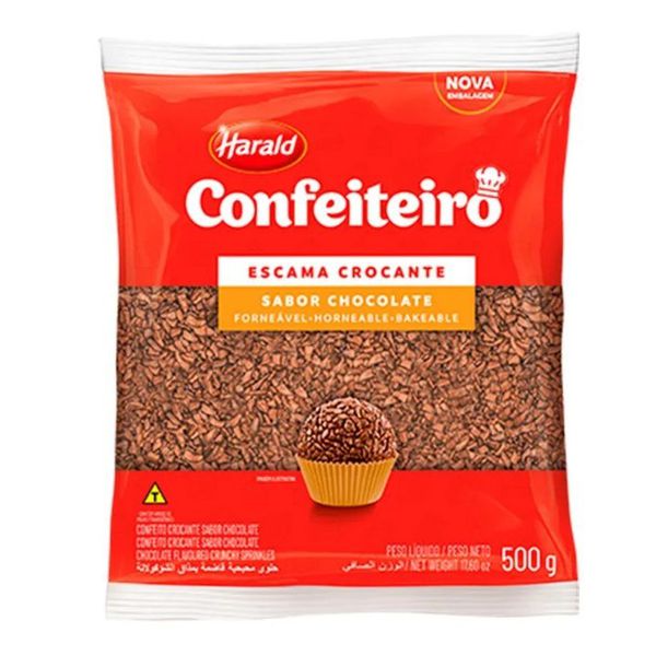 ESCAMA CROCANTE CHOCOLATE CONFEITEIRO 500GR