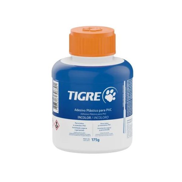 Adesivo Plástico Para PVC 175g / Com Pincel - Tigre
