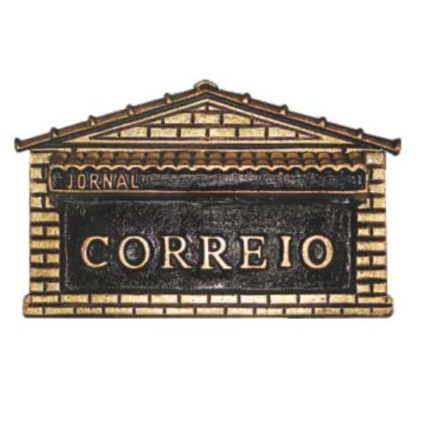 Caixa De Correio Ouro Nº2 1 Tijolo 31cmX16cmX20cm - Fortral