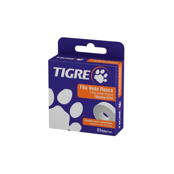 Fita Veda Rosca (Teflon) 18mm - Tigre