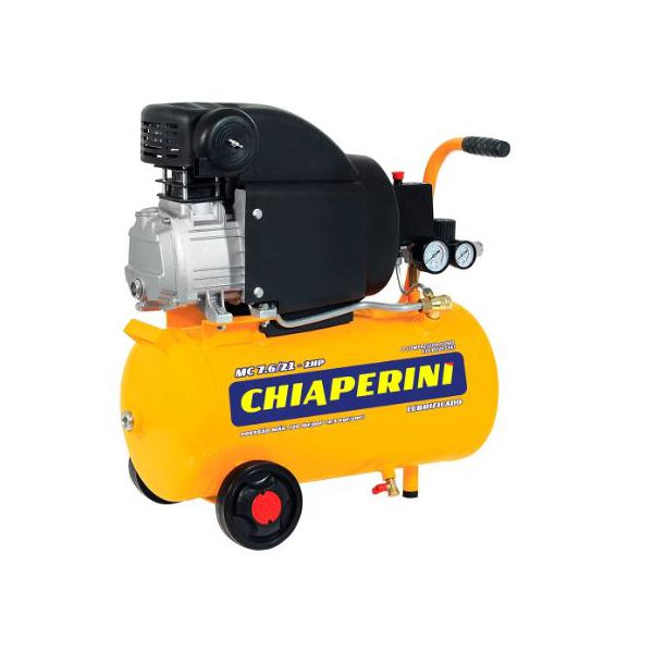 Motocompressor 7.6 Pés 21L 2 HP Monofásico - CHIAPERINI-MC7.6/21L