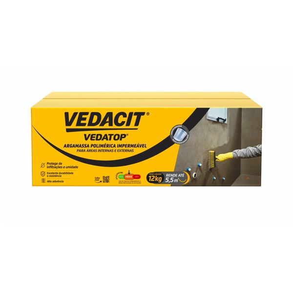 Vedacit Vedatop - Caixa 12Kg