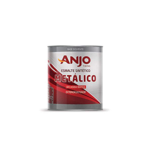 Esmalte Metálico Aluminio Opalescente 900ml - Anjo