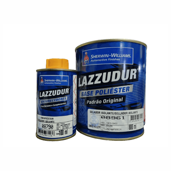 kit Selador Isolante 08961 800ml + Endurecedor 08790 100ml - Lazzuril Sherwin Williams