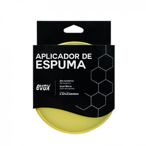 Aplicador de Espuma Com 2 Unidades - Evox