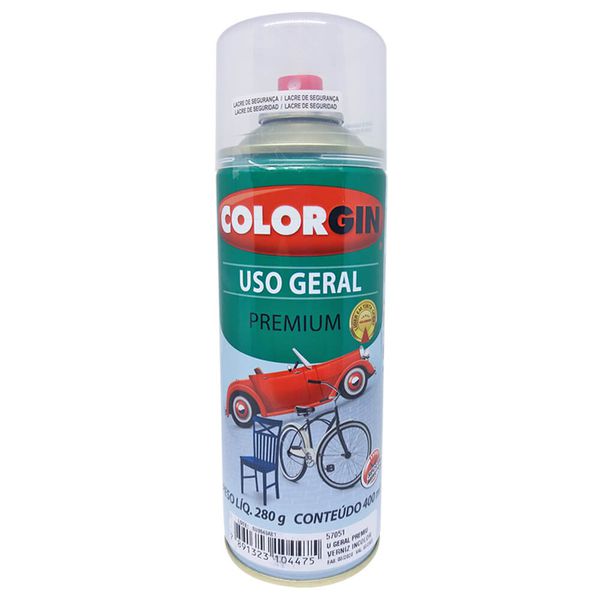 Spray 57051 Verniz Incolor 400ml - Colorgin