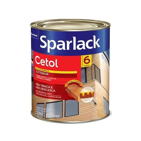 Verniz Acetinado Mogno Cetol 900ml - Sparlack