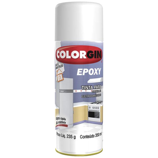 Spray Epoxi Branco 350ml - Colorgin