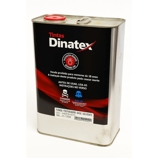Fundo Preparador de Paredes 5 Litros Base Solvente - DINATEX
