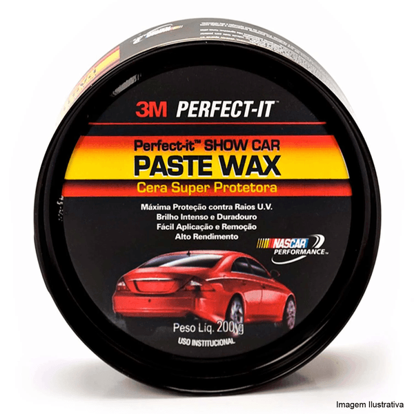 Cera de Polir Super Protetora Paste Wax 200g - 3M