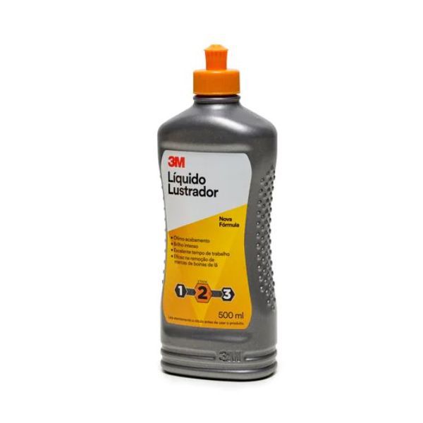 Polidor Liquído Lustrador Preto 500ml - 3M
