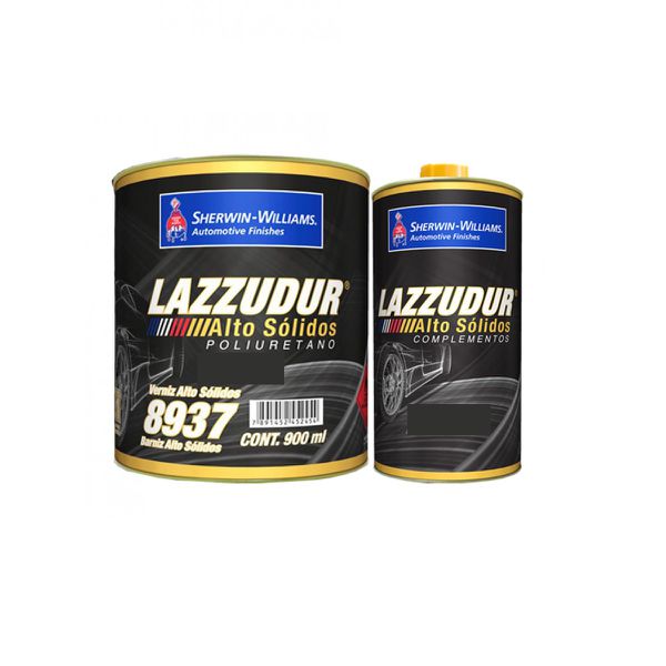 Kit Verniz Alto Sólidos 8937 900ml + Endurecedor 065 450ml - Lazzuril Sherwin Williams