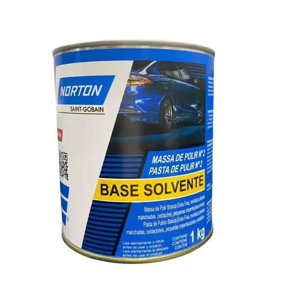 Massa de Polir Nº2 Base Solvente - NORTON