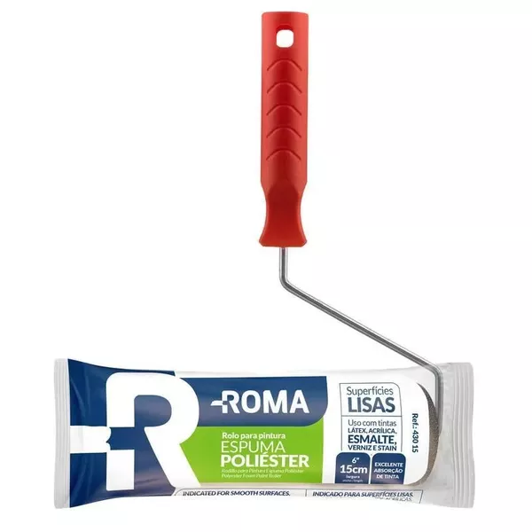 Rolo de Espuma Poliéster 15cm 430 15 - ROMA