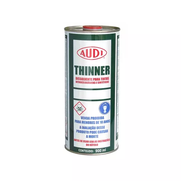 Thinner para Tintas Sintéticas 900ml - AUDI 12116