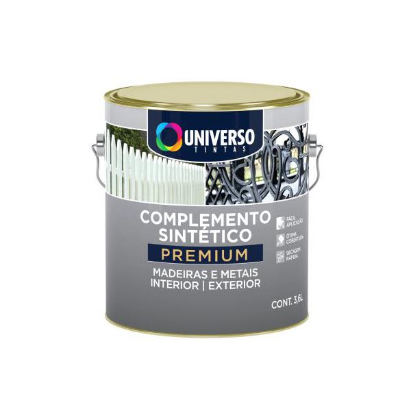 Esmalte Brilhante Vermelho Ceramica para Telhas 3,6L - UNIVERSO