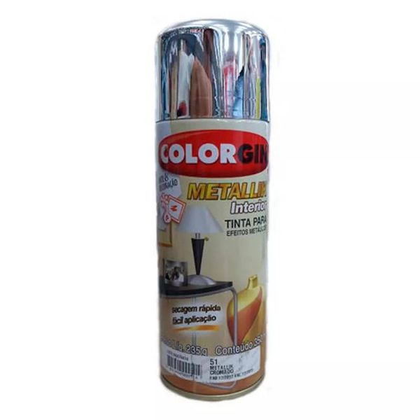 Spray Metallik (Escolha a Cor) 350ml - Colorgin