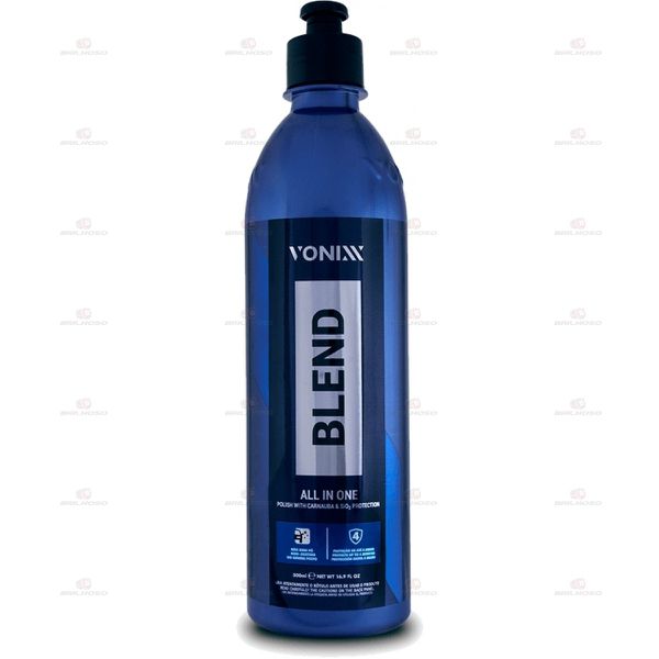 Polidor De Etapa Única Com Carnaúba E SiO2 500ml - Blend All In One - Vonixx