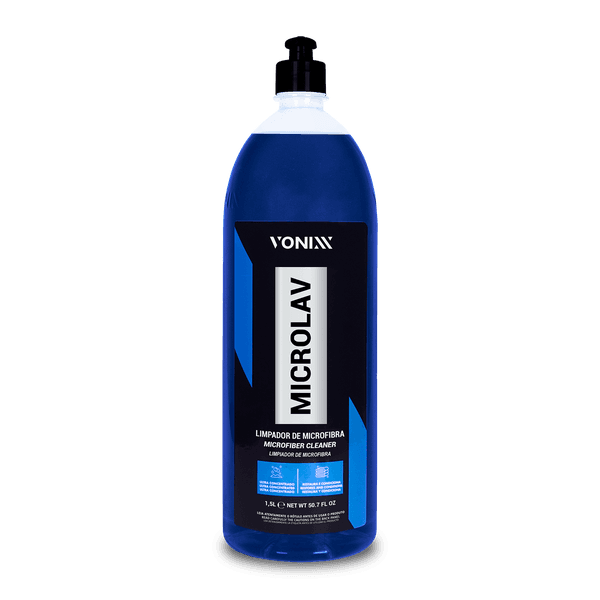 Shampoo Limpador Para Flanelas De Micro Fibra 1,5 Litros - Microlav - Vonixx