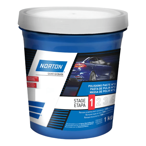 Massa de Polir N2 Base D' Agua 1kg - Liquid Ice Norton