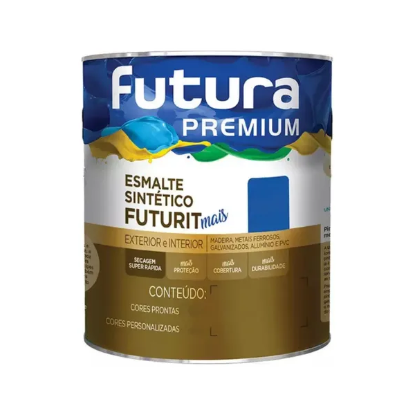 Esmalte Acetinado Premium 900ml - FUTURA FUTURIT MAIS