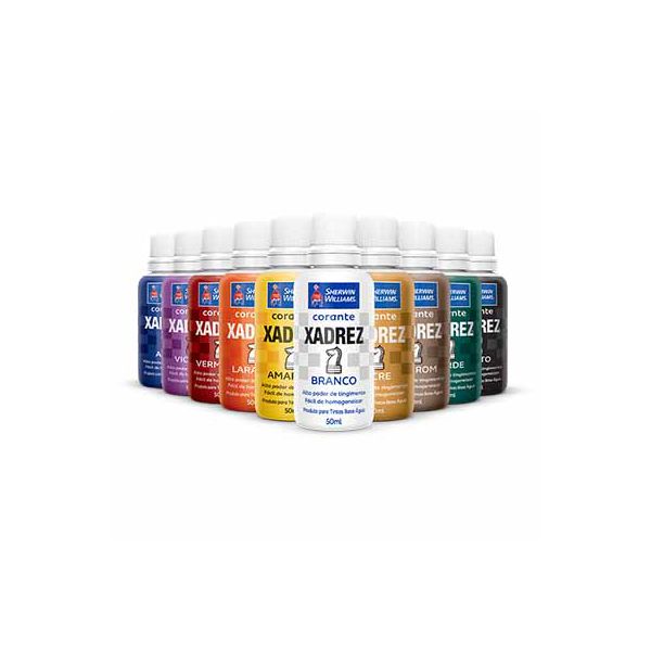 Corante Líquido 50ml - XADREZ - SHERWIN WILLIAMS