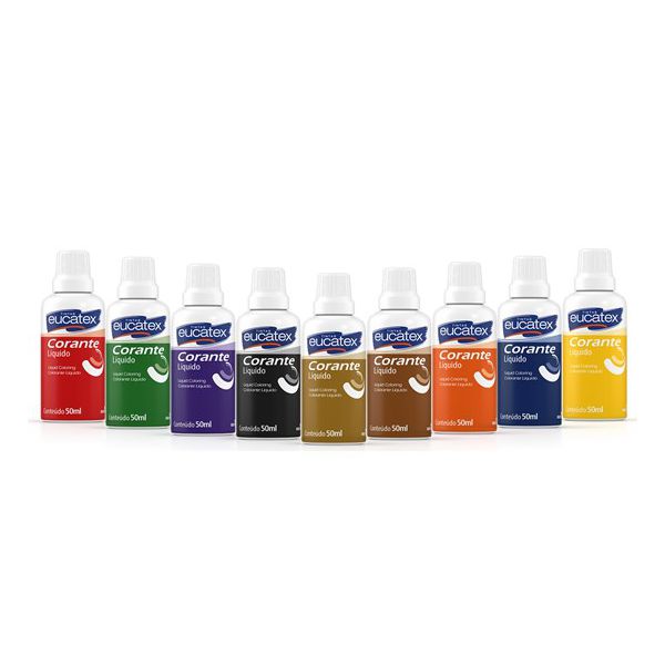 Corante Líquido 50ml - EUCATEX