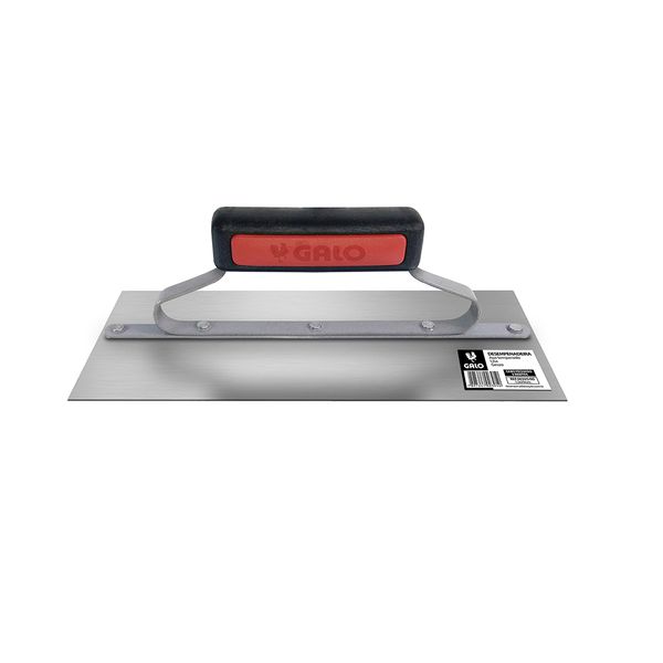 Desempenadeira de aço para gesso com cabo fechado lisa 120x290mm - 305/00 - GALO