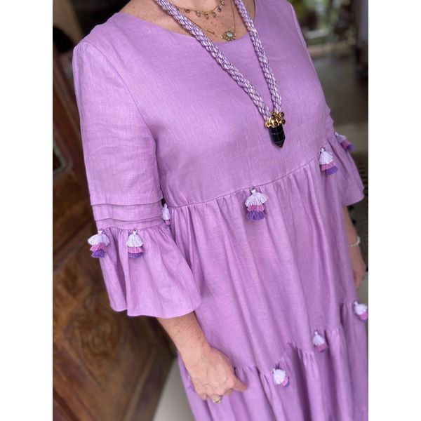 Vestido Mascate Lilas 