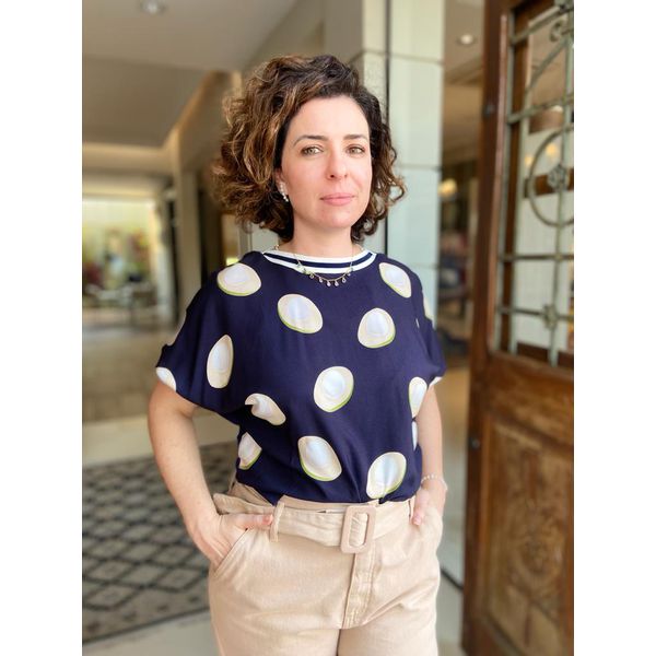 Blusa Ampla Mix Estampas Coquinho