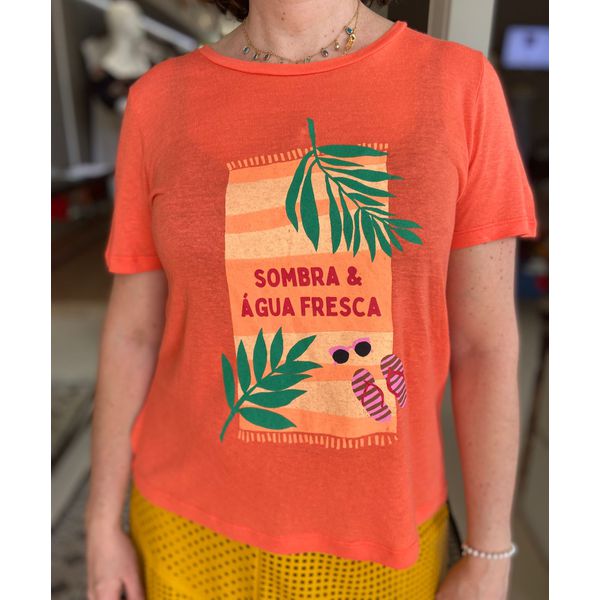 T-Shirt Sombra e Agua Fresca