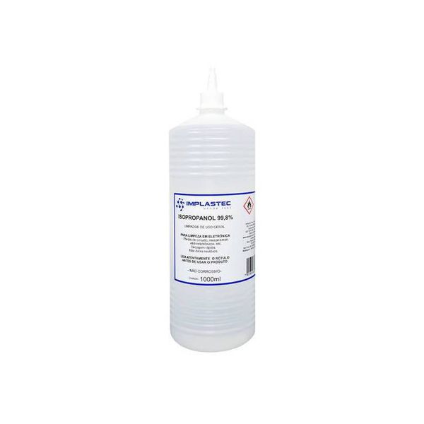 Álcool Isopropílico Isopropanol 99,8% 1 Litro