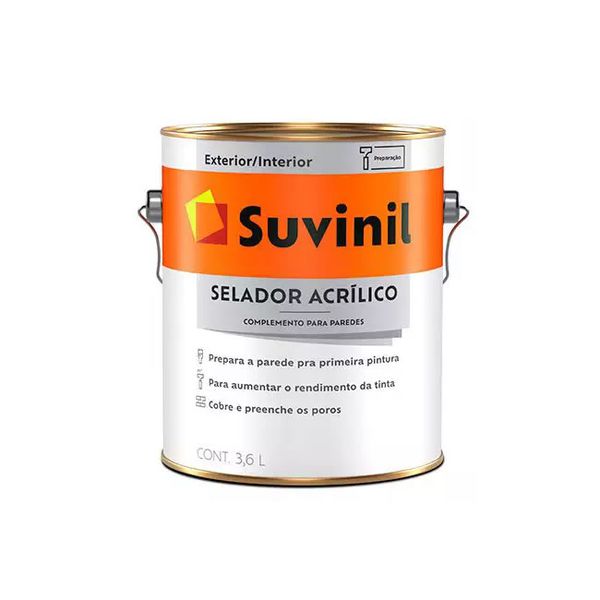 Selador Acrílico 3,6L Suvinil