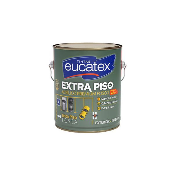 TINTA PISO EXTRA FOSCO 3,6L EUCATEX