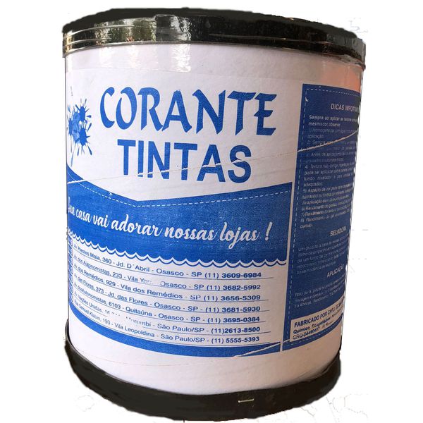 Massa Corrida 25KG Corante Tintas