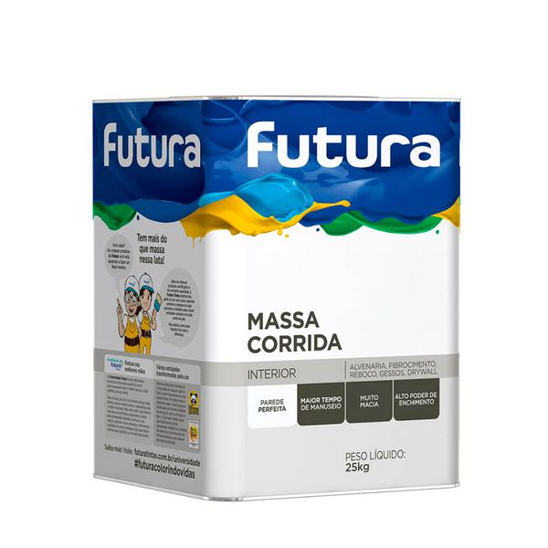 MASSA CORRIDA 25KG FUTURA