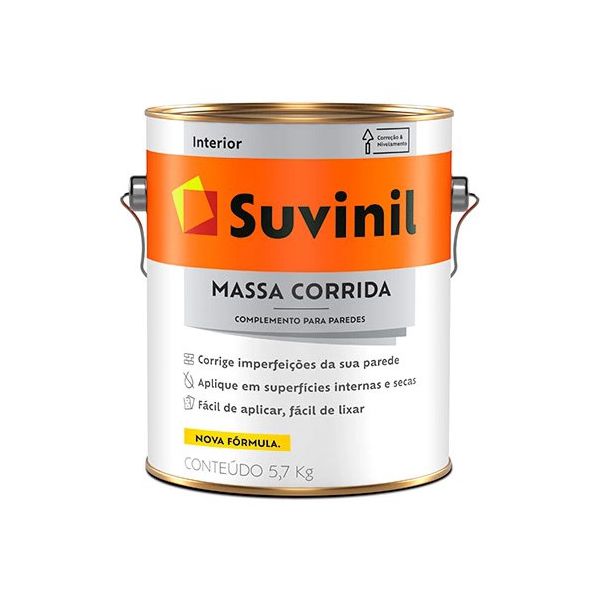 Massa Corrida 5,7Kg Suvinil