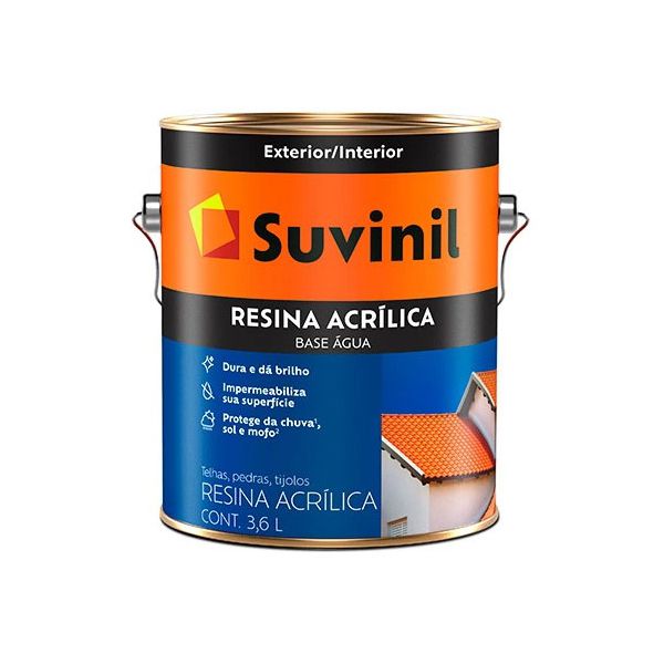 Resina Acrílica Base Água 3,6L Suvinil